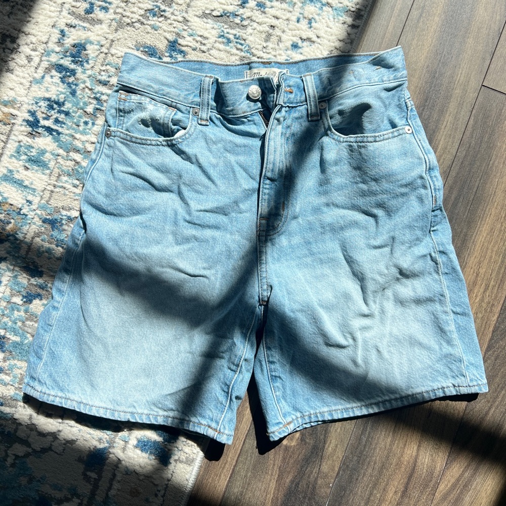 Madewell Baggy Jean Shorts